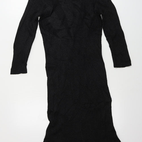 Monsoon  Womens Black   Bodycon  Size 8