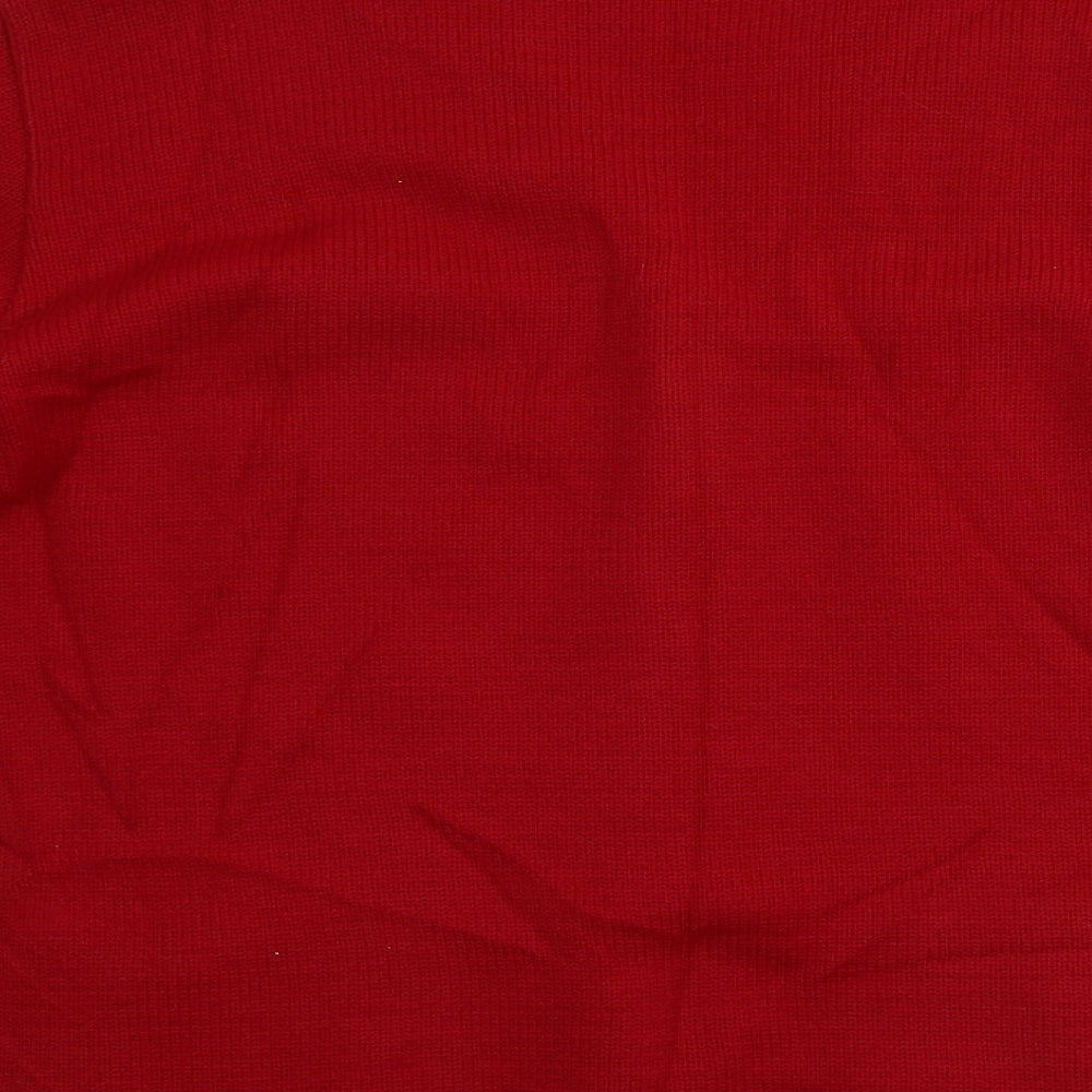 Florida Womens Red   Cardigan Jumper Size M