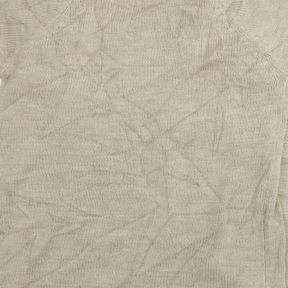 TU Womens Beige   Cardigan Jumper Size 16