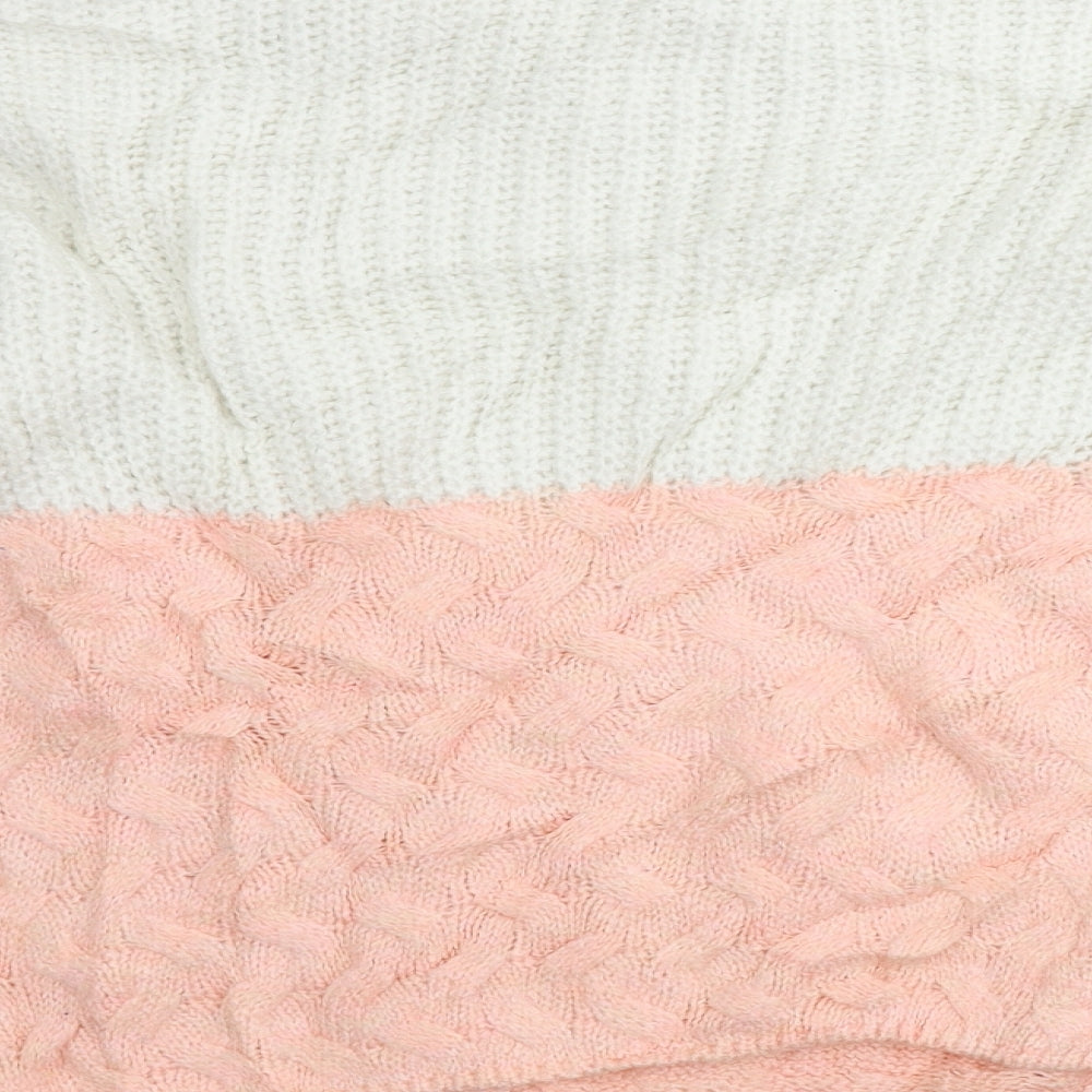 Dorothy Perkins  Womens Pink   Pullover Jumper Size S