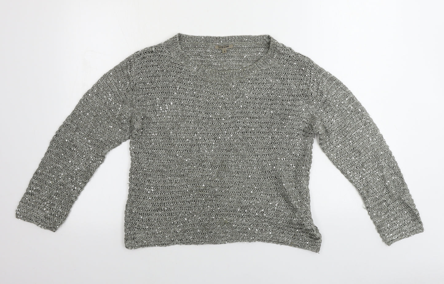 Jigsaw Womens Grey   Pullover Jumper Size S