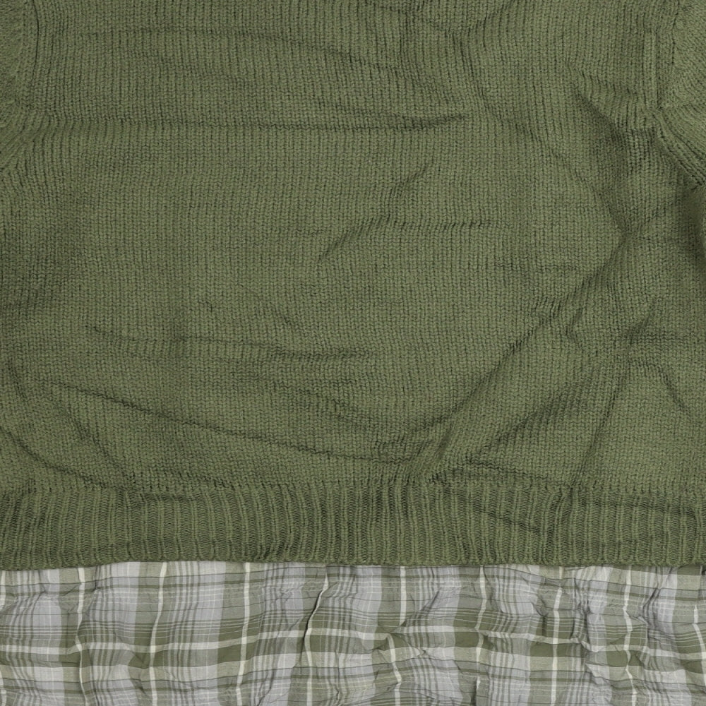 TU Womens Green   Pullover Jumper Size 16