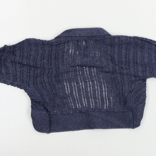 Gap  Girls Blue   Cardigan Jumper Size 18-24 Months