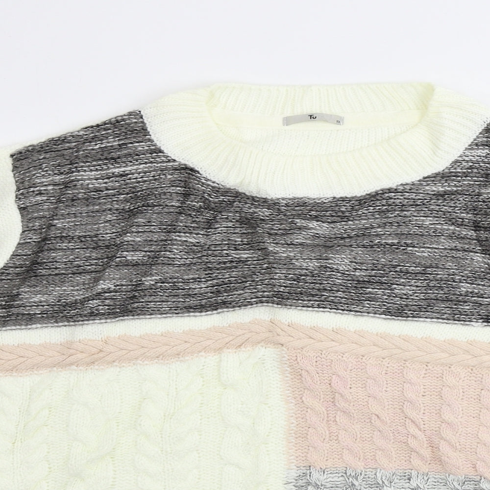TU Womens Ivory   Pullover Jumper Size 22