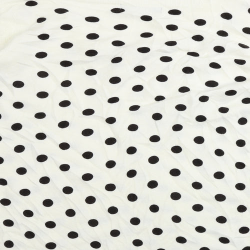 Marks and Spencer  Womens Ivory Polka Dot  Pullover Jumper Size 22