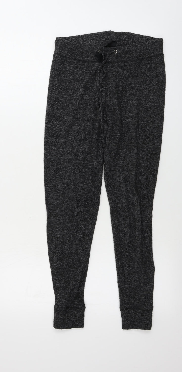 Topshop  Womens Black   Sweatpants Trousers Size 10 L25 in