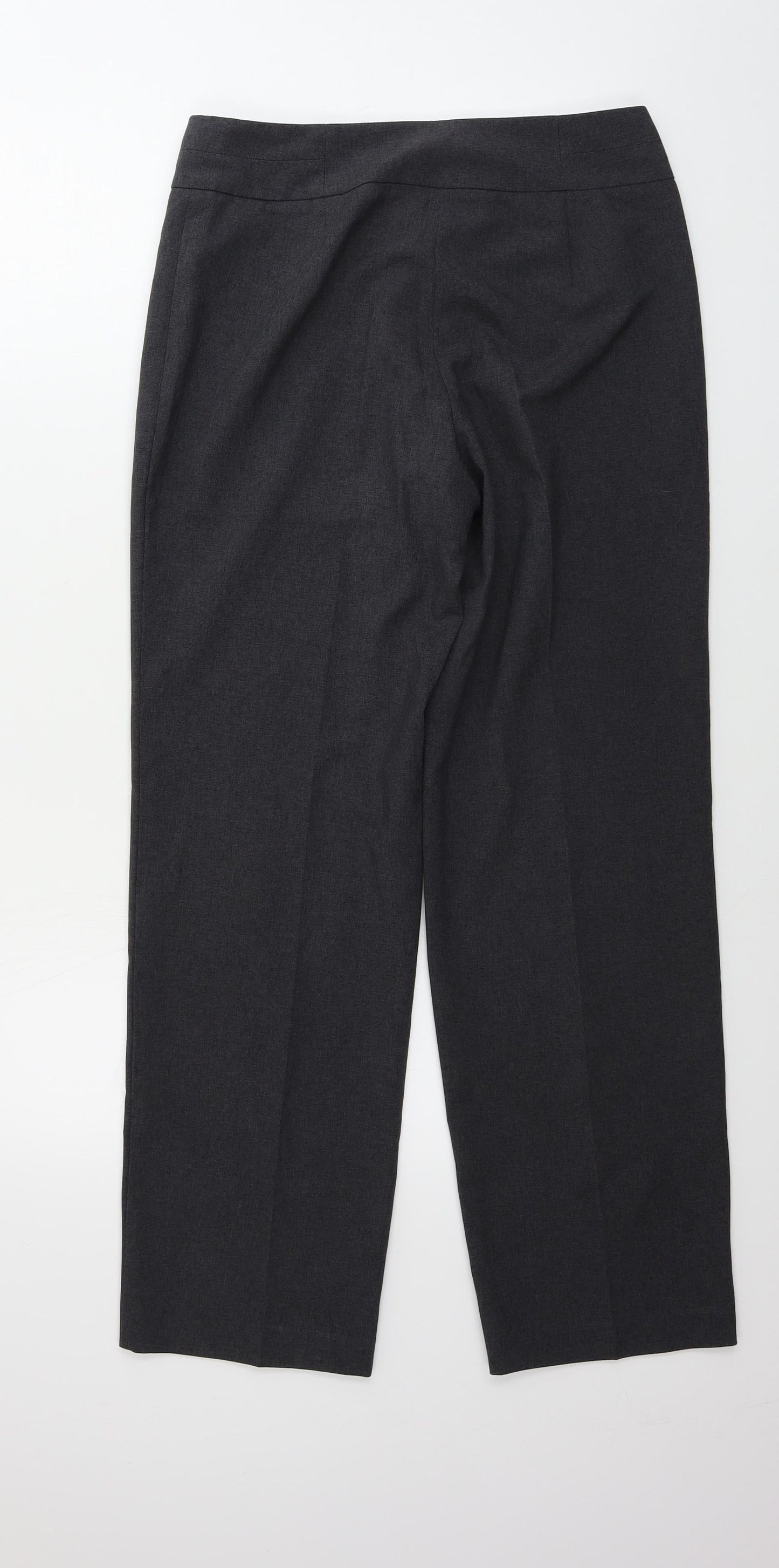 Marks and Spencer  Womens Grey   Trousers  Size 10 L28 in