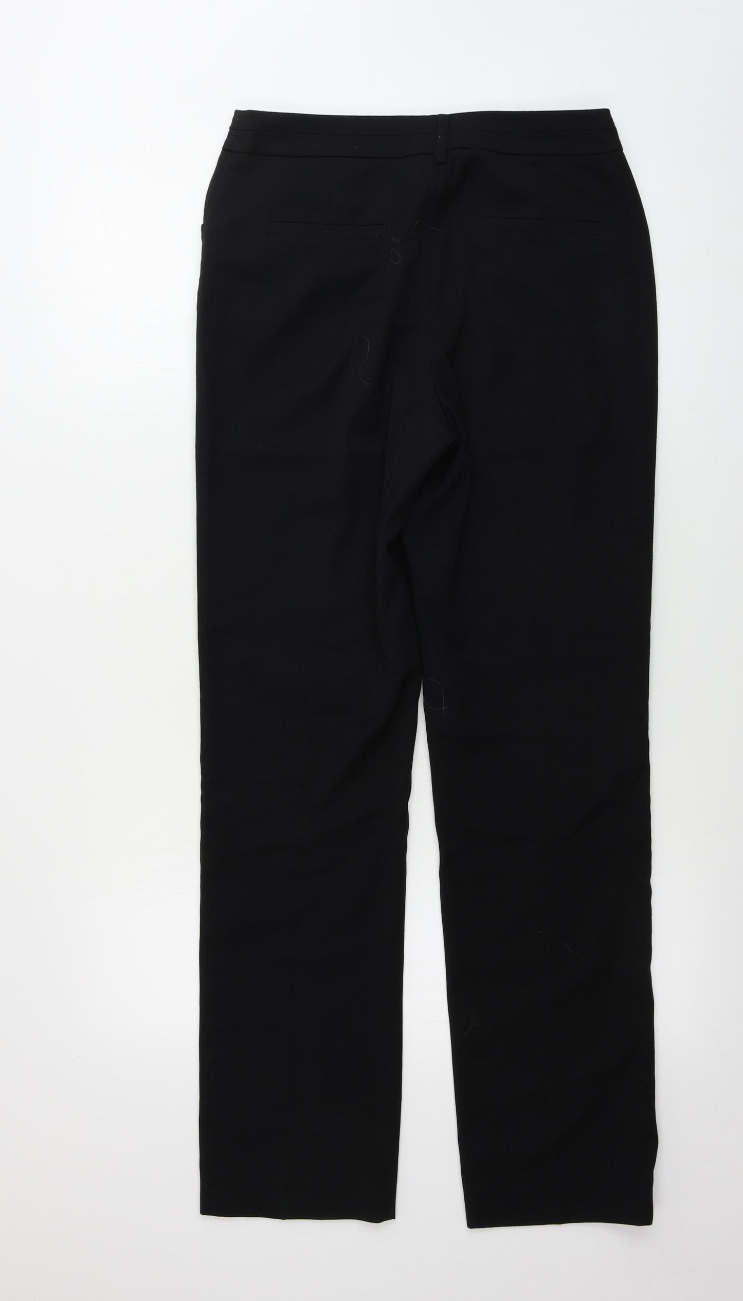 TU Womens Black   Trousers  Size 8 L28 in