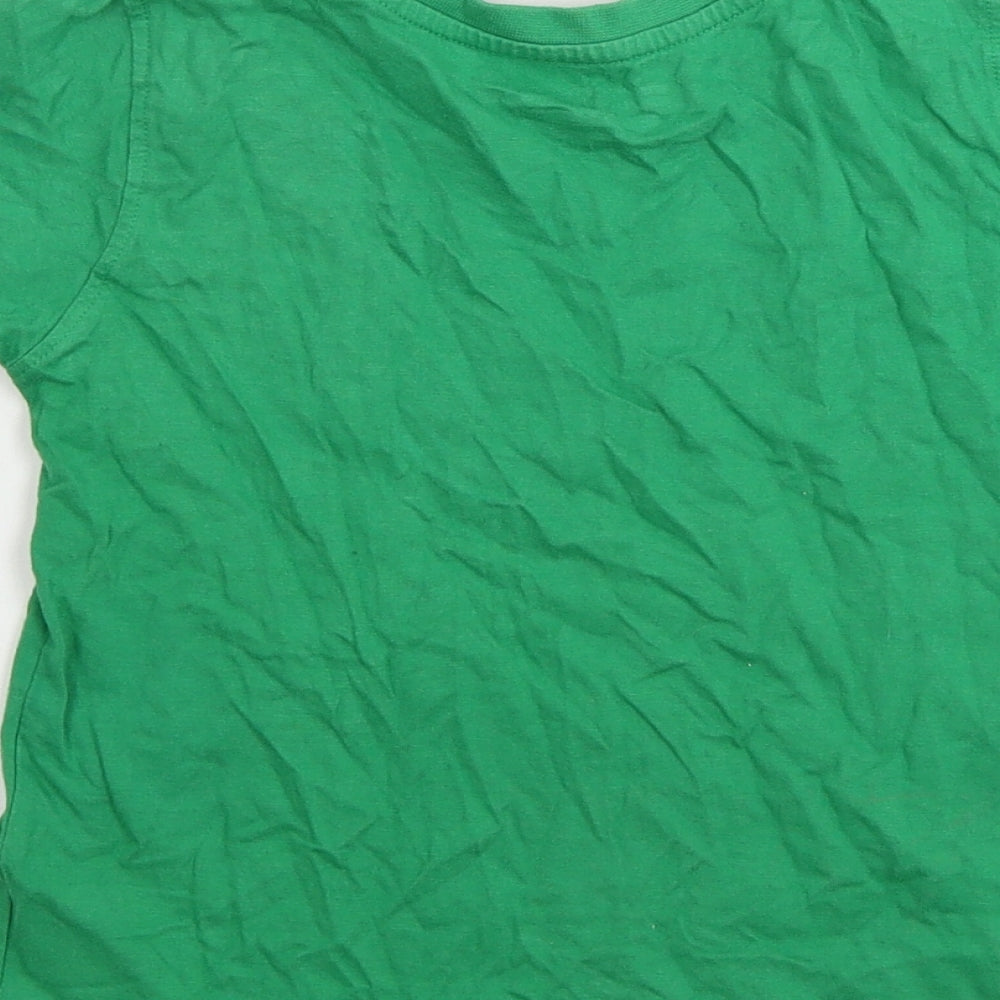 Mountain Warehouse  Boys Green   Basic T-Shirt Size 5-6 Years