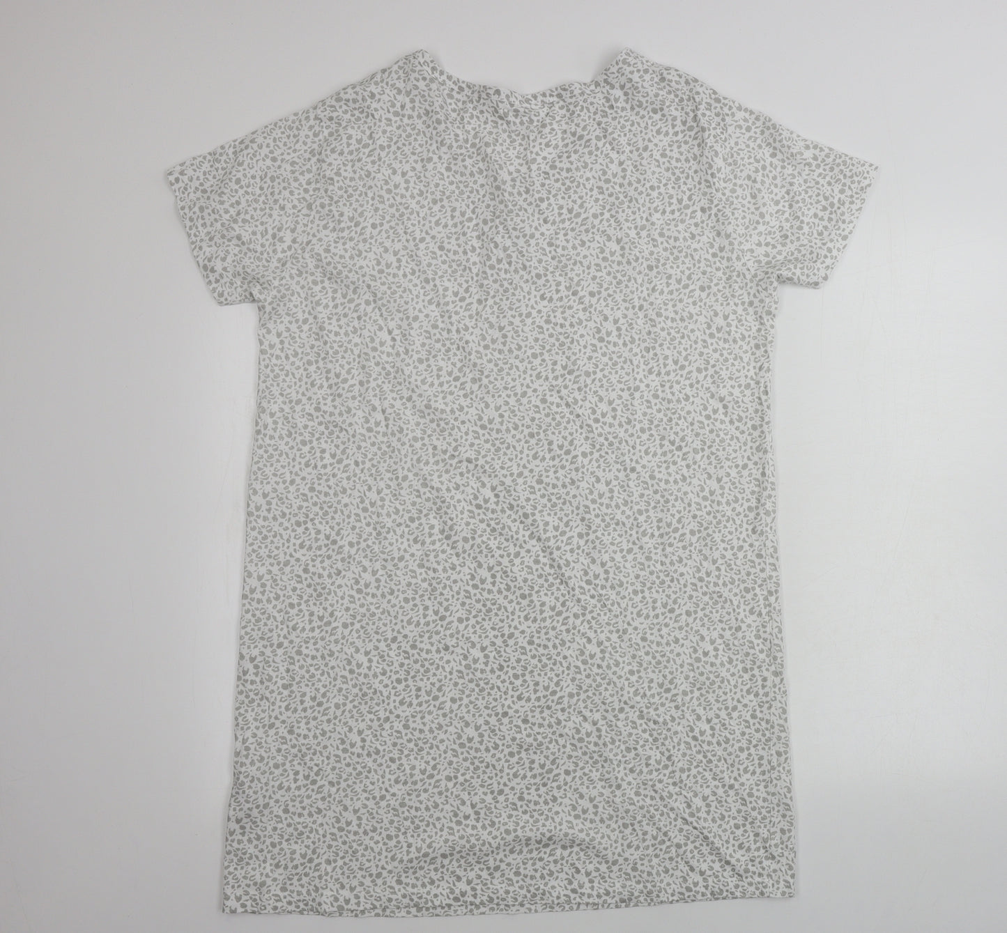 Primark  Womens White Animal Print  A-Line  Size S