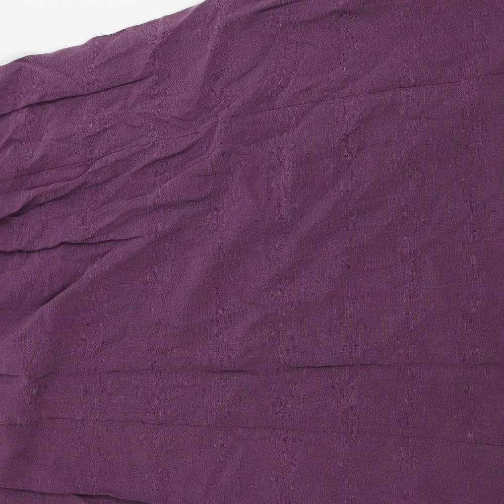 BHS  Womens Purple   A-Line Skirt Size 18