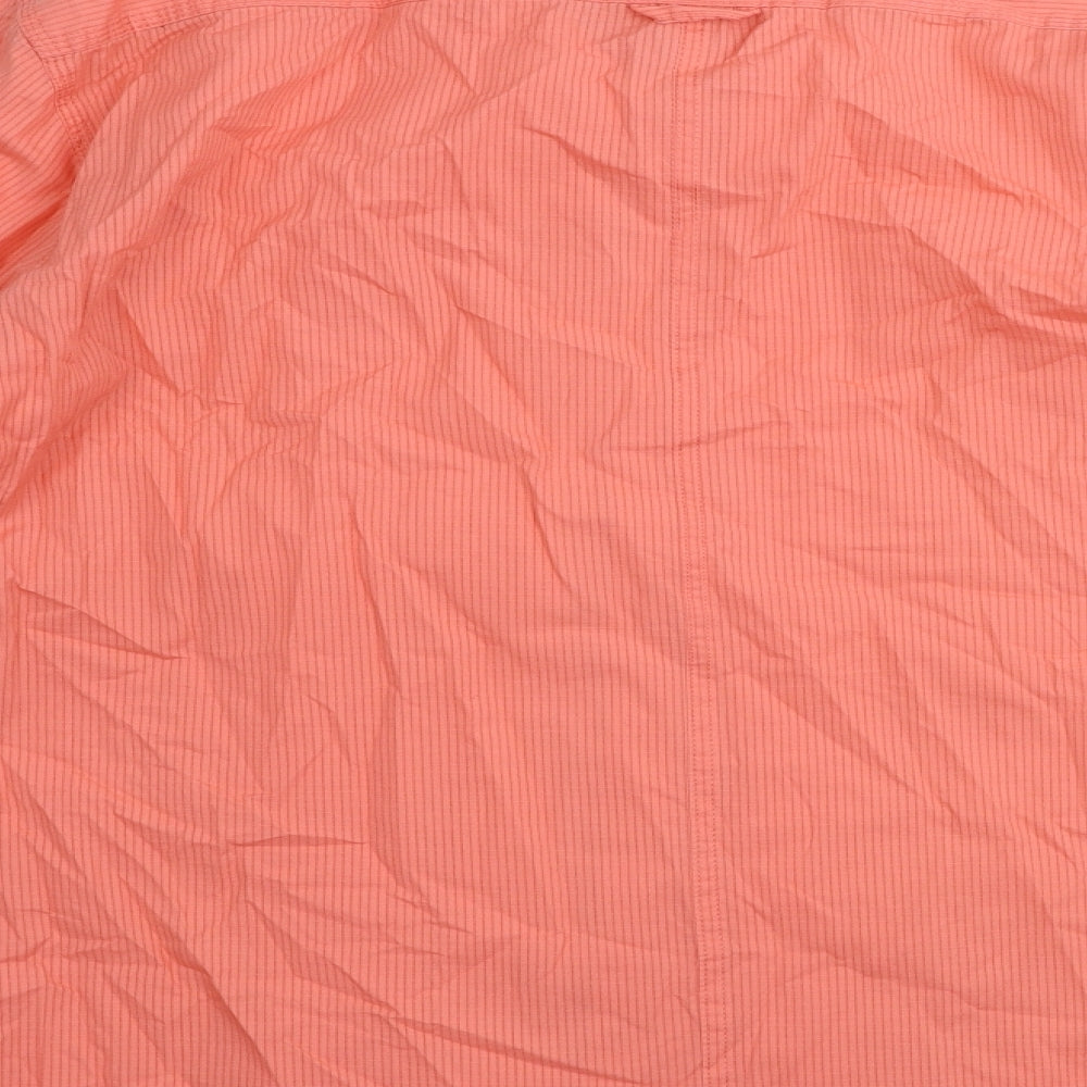Scotch & Soda   Mens Pink Striped   Button-Up Size 2XL
