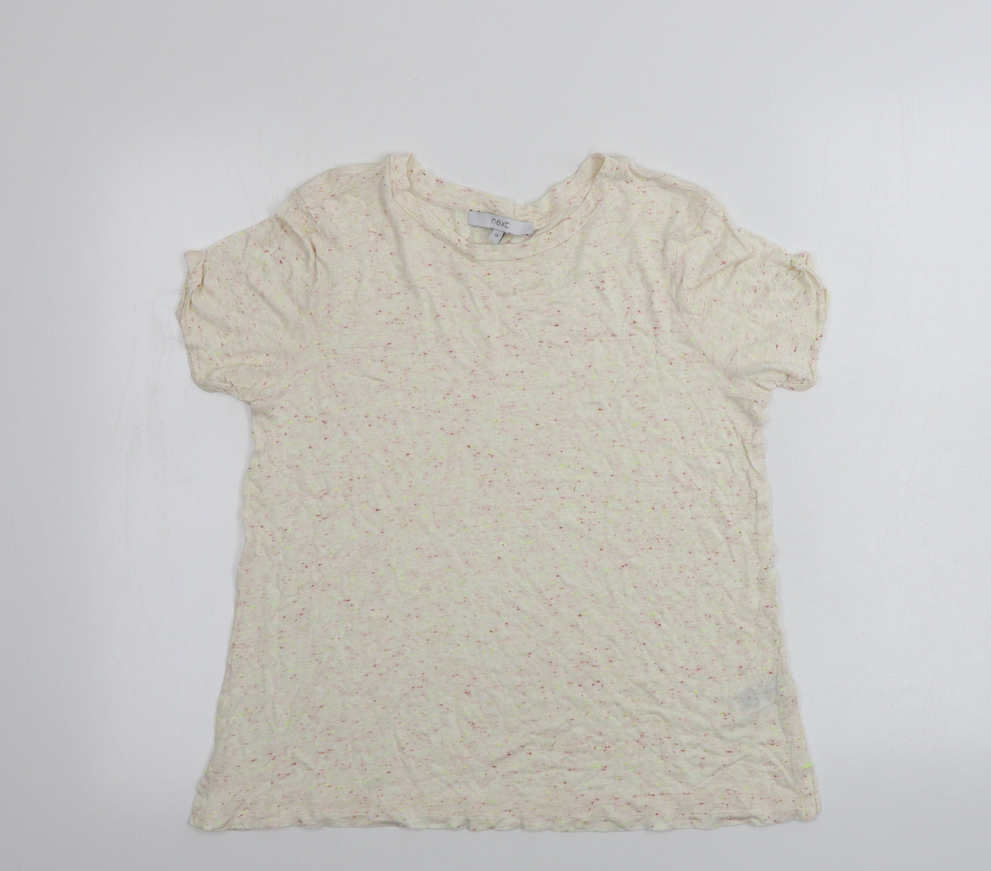 NEXT  Womens Beige   Basic T-Shirt Size 12
