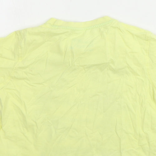 Matalan  Boys Yellow   Basic T-Shirt Size 4-5 Years