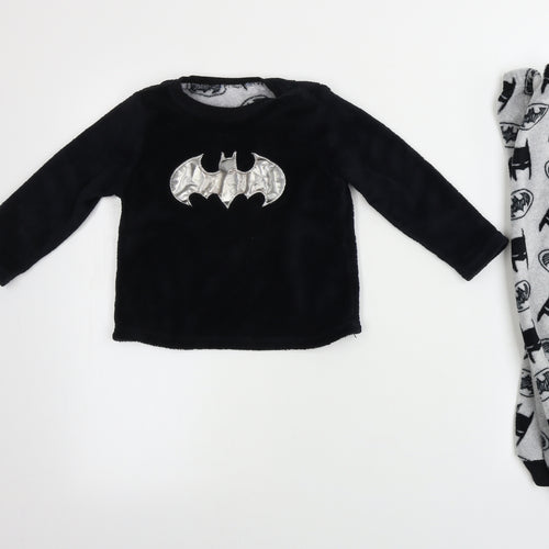 Primark  Boys Black    Lounge Set Size 3-4 Years  - bataman