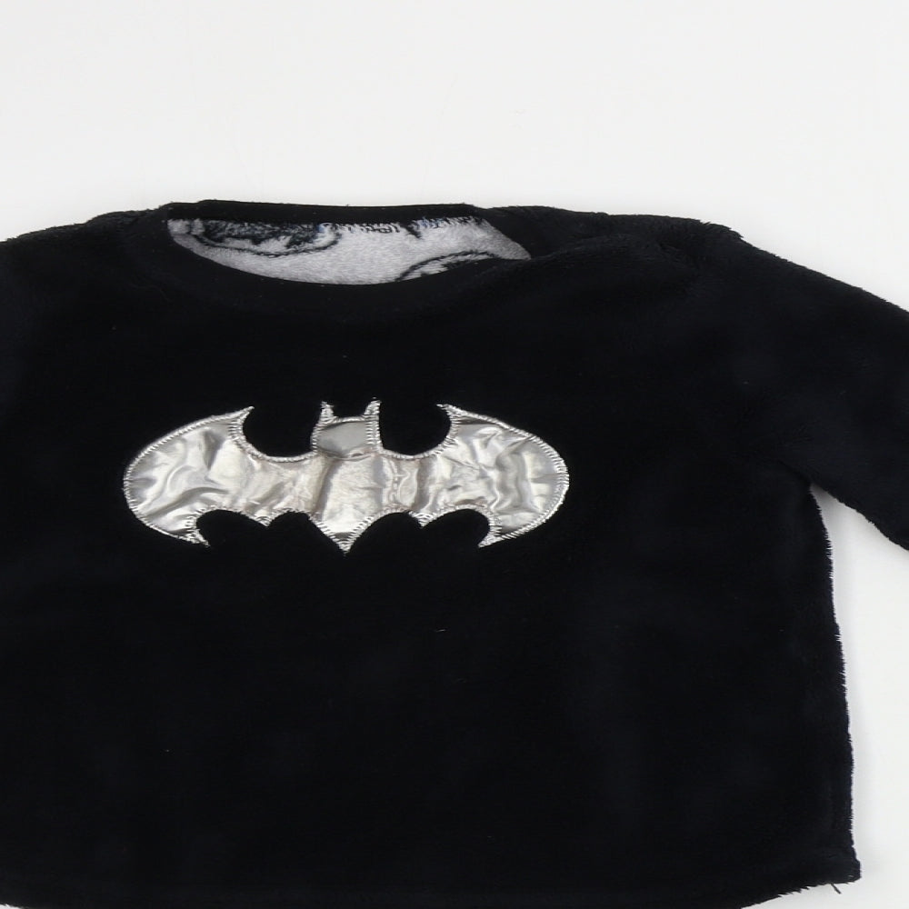 Primark  Boys Black    Lounge Set Size 3-4 Years  - bataman