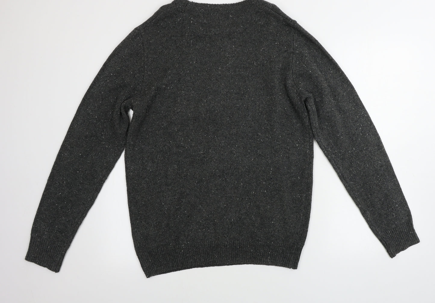 Cedar Wood State  Mens Grey   Pullover Jumper Size M  - Christmas Jumper