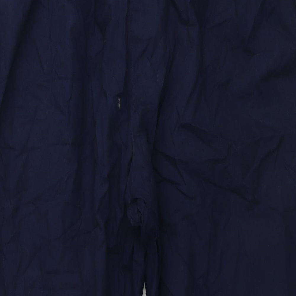 Bonmarché  Womens Blue   Cropped Trousers Size 14
