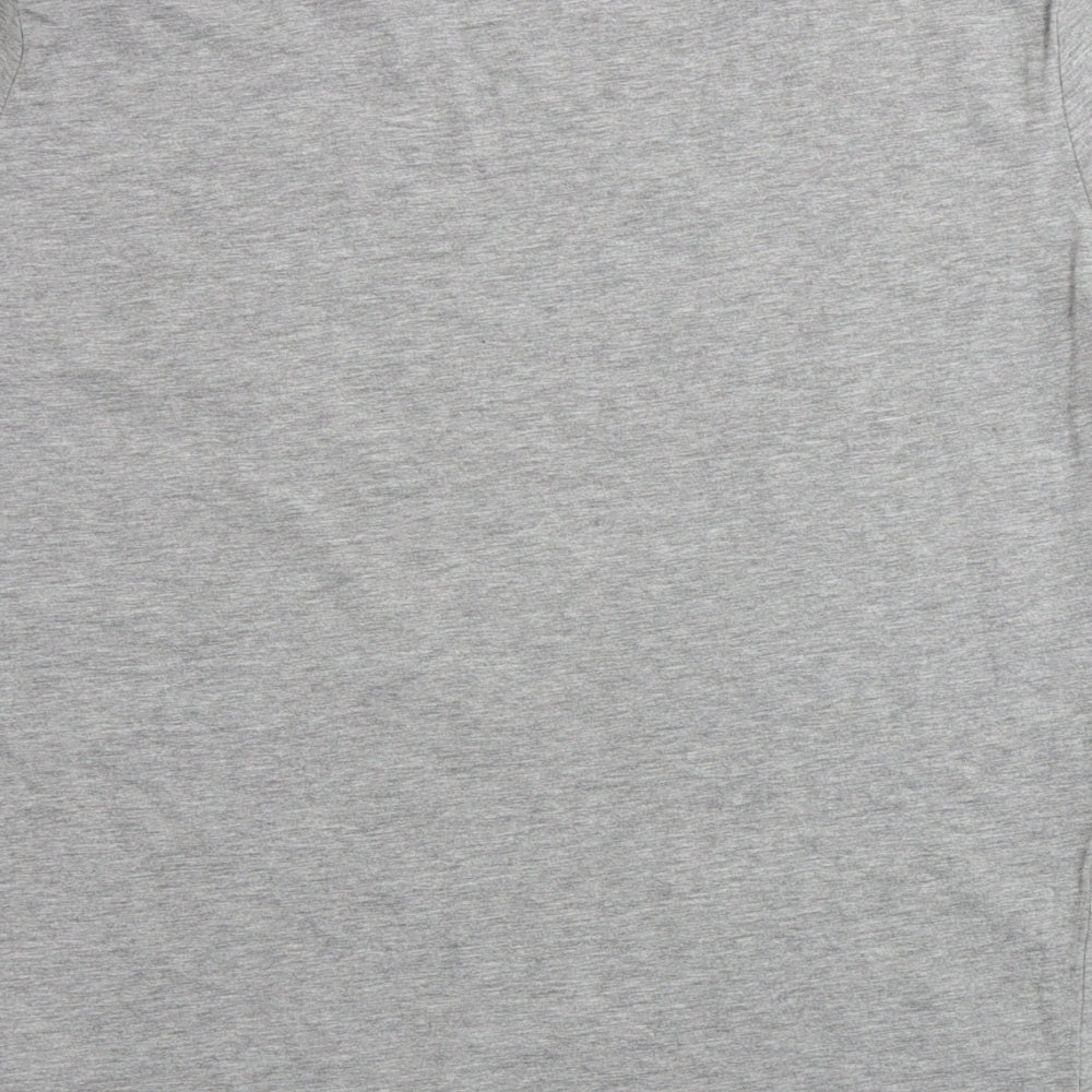 F&F  Mens Grey    T-Shirt Size L  - Christmas T Shirt