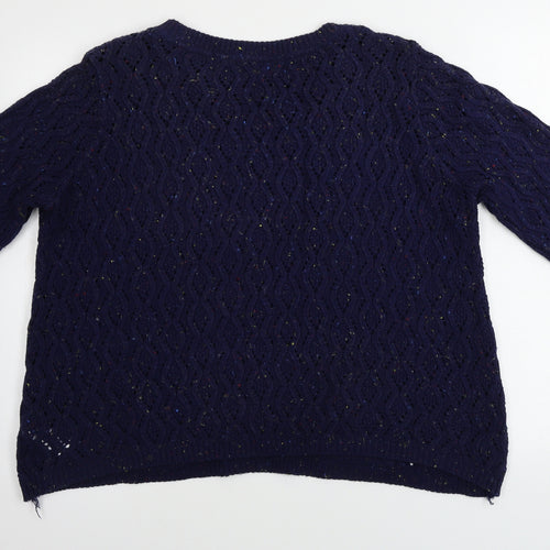Redherring     Womens Blue   Pullover Jumper Size 16