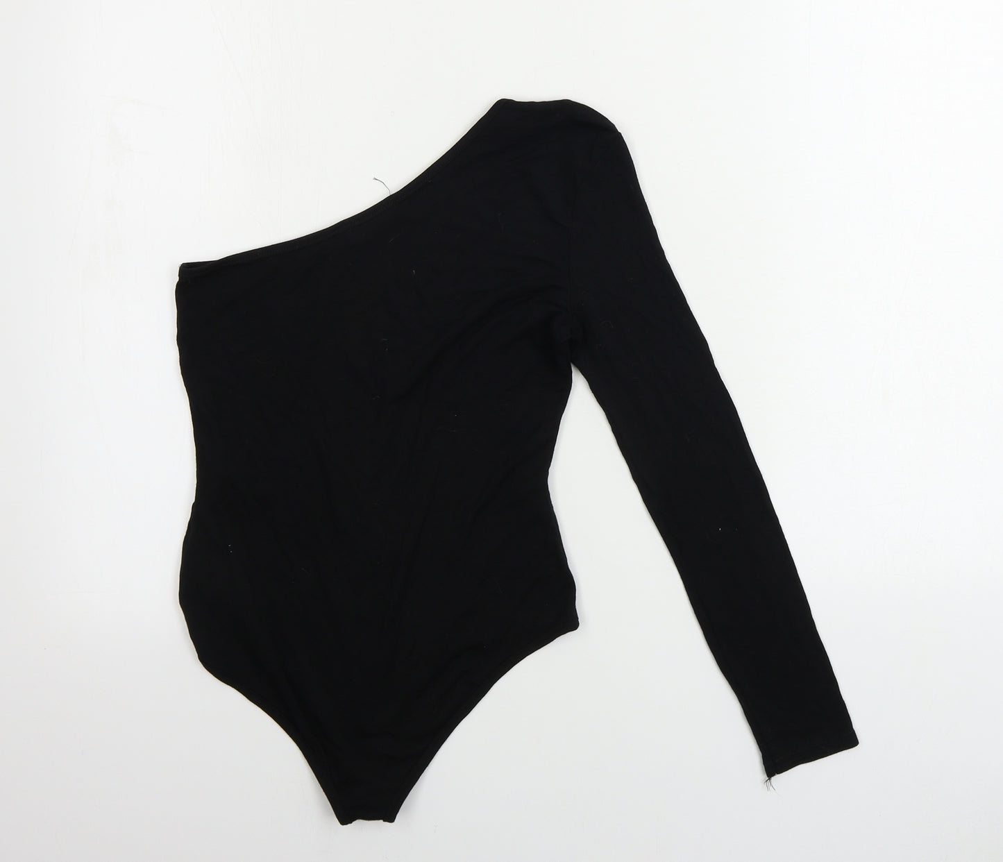 In the Style Womens Black   Bodysuit One-Piece Size 8