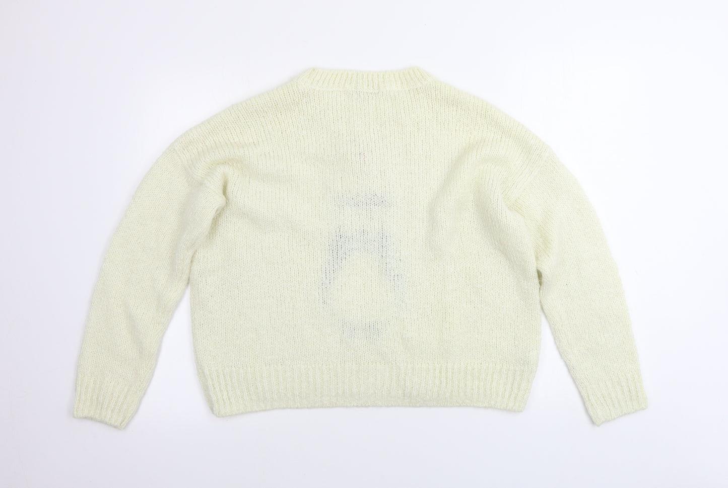 NEXT  Womens Ivory   Pullover Jumper Size 14  - Christmas Jumper