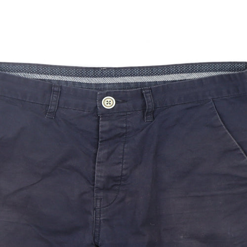 Cedar Wood State Mens Blue   Sweat Shorts Size 32 in