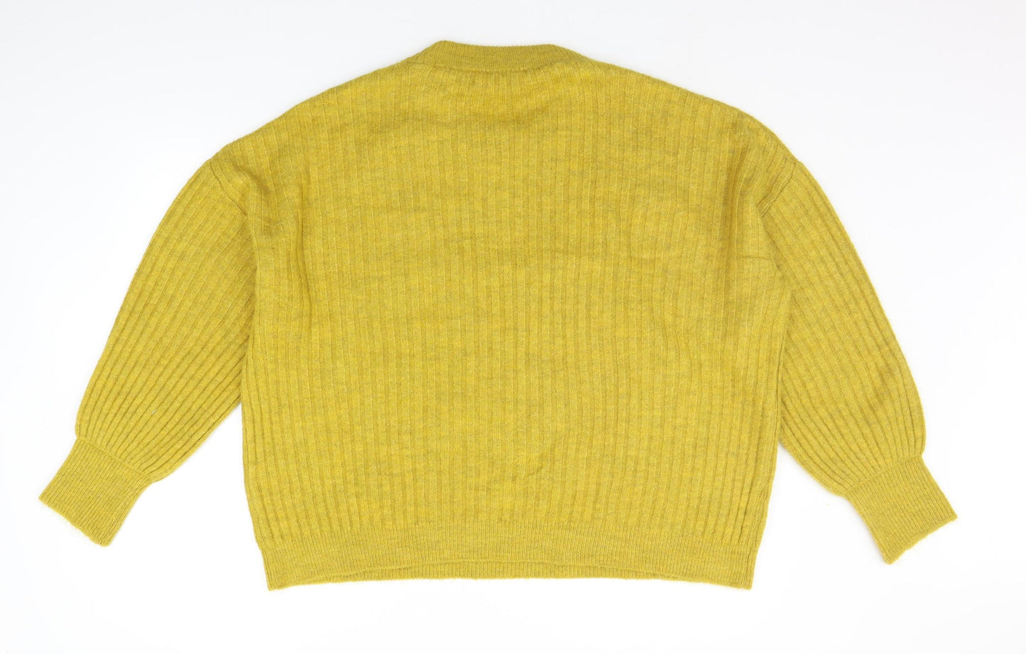 Peacocks Womens Yellow   Pullover Jumper Size L