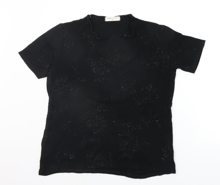 Bonmarche Womens Black   Pullover Jumper Size M