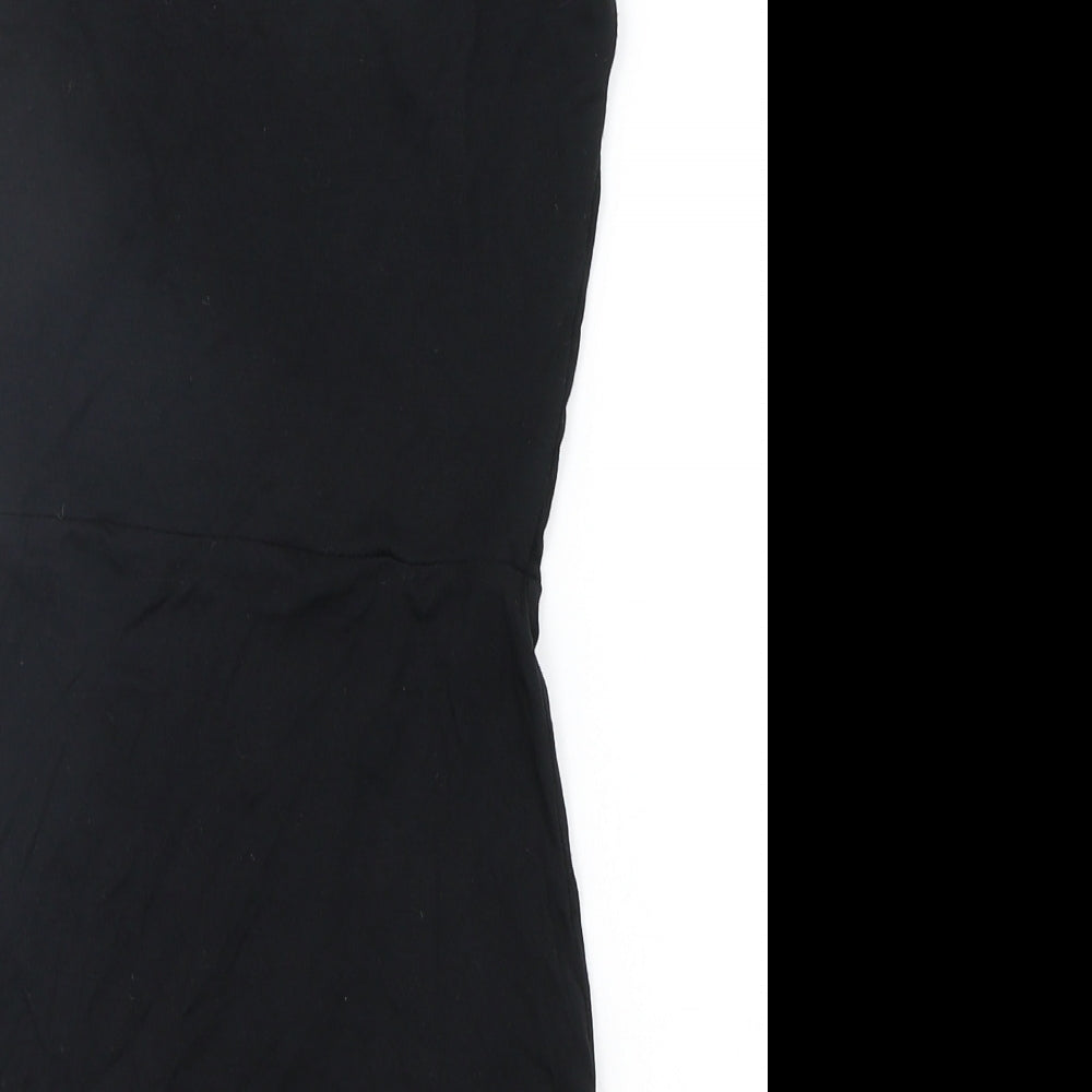 PRETTYLITTLETHING Womens Black   Basic Tank Size 8