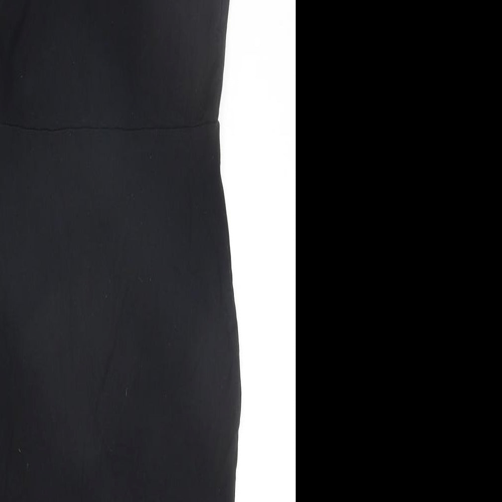 PRETTYLITTLETHING Womens Black   Basic Tank Size 8