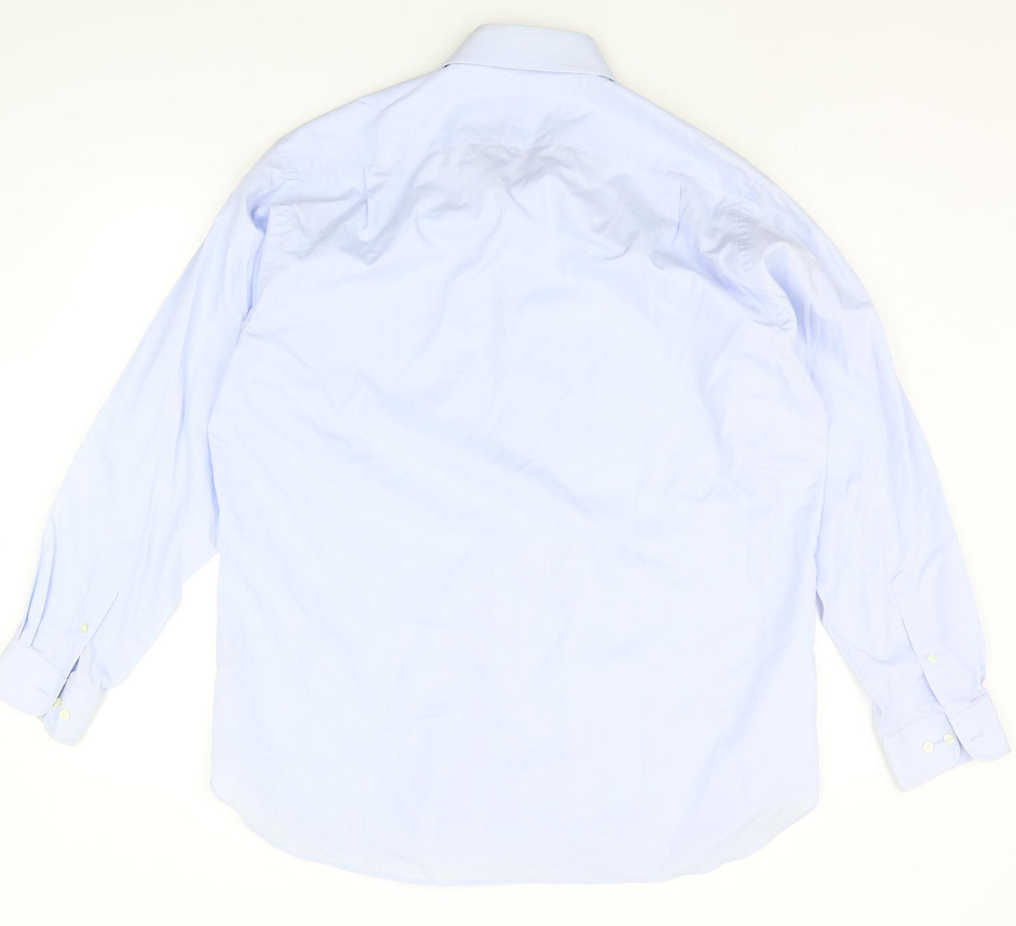 laine taylor Mens Blue    Button-Up Size 16.5