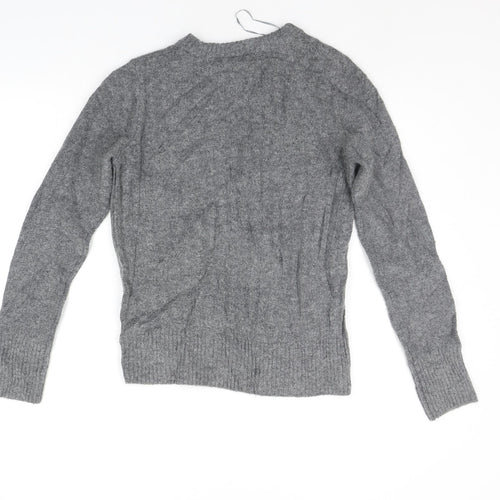Topshop Womens Grey   Pullover Jumper Size 10