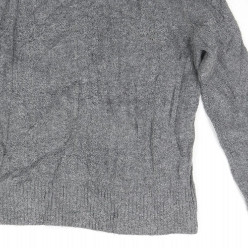 Topshop Womens Grey   Pullover Jumper Size 10
