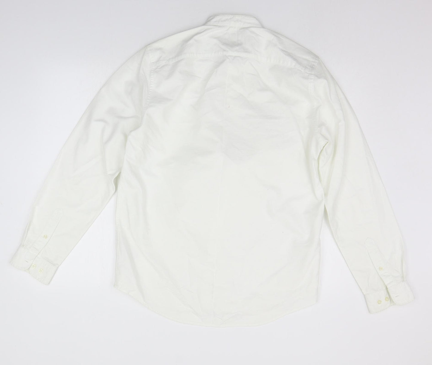 NEXT Mens White    Button-Up Size M