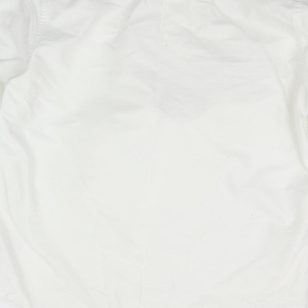 NEXT Mens White    Button-Up Size M