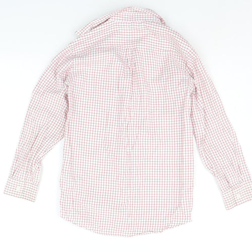 Penny Boys White Check  Basic Button-Up Size 12 Years