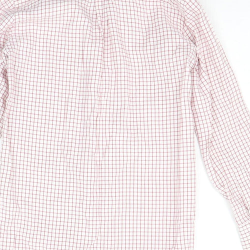 Penny Boys White Check  Basic Button-Up Size 12 Years