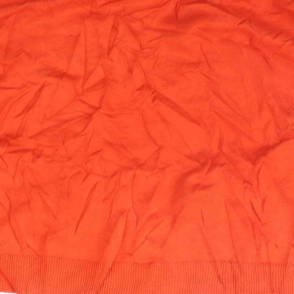 Belle Vere Womens Orange   Pullover Jumper Size XL