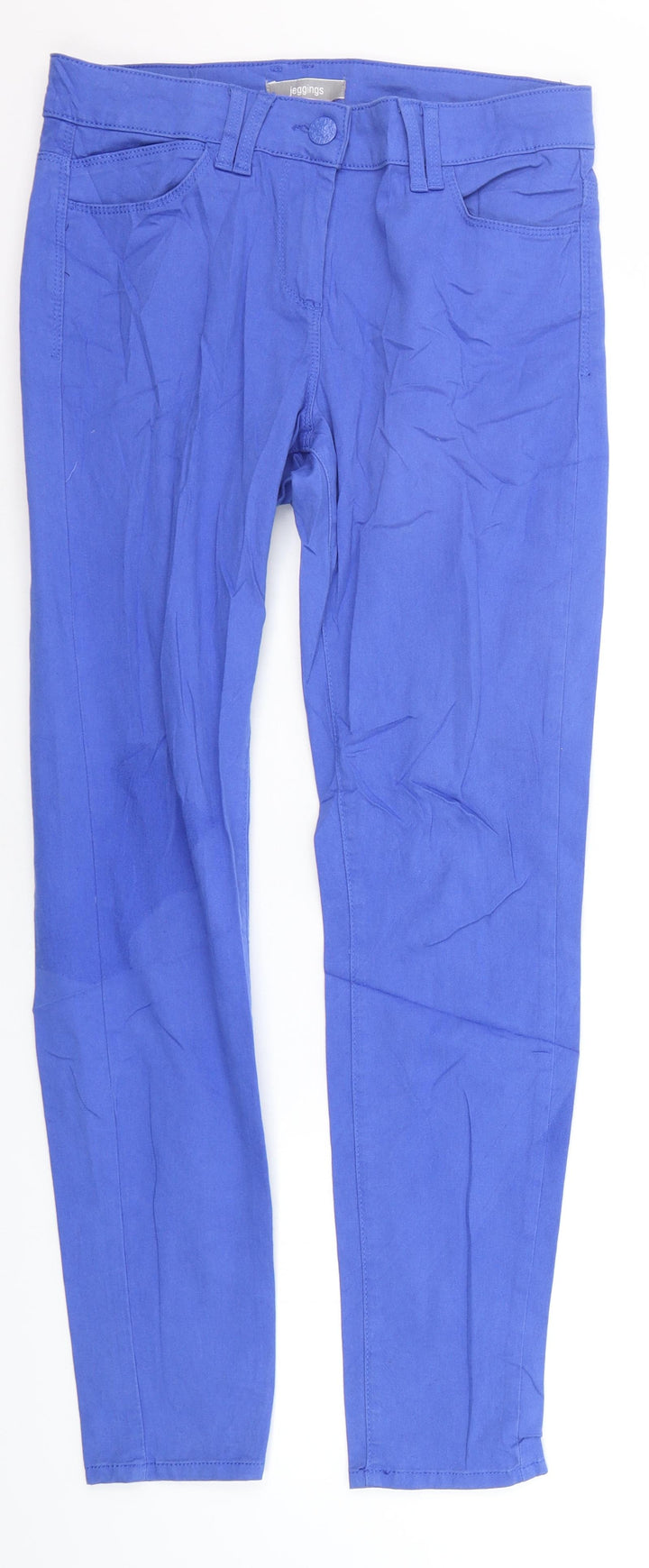 Marks and Spencer Womens Blue   Straight Jeans Size 10 L29 in