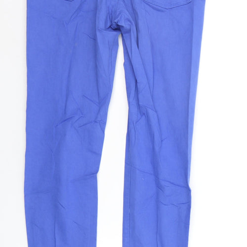 Marks and Spencer Womens Blue   Straight Jeans Size 10 L29 in