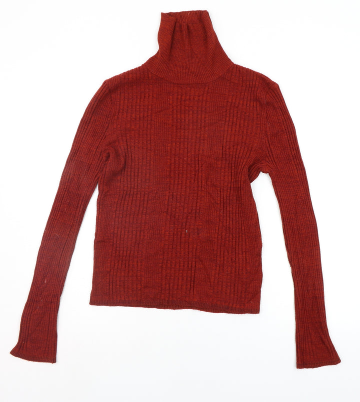 Topshop Womens Red   Pullover Jumper Size 10