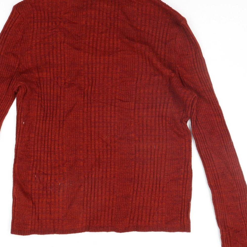 Topshop Womens Red   Pullover Jumper Size 10