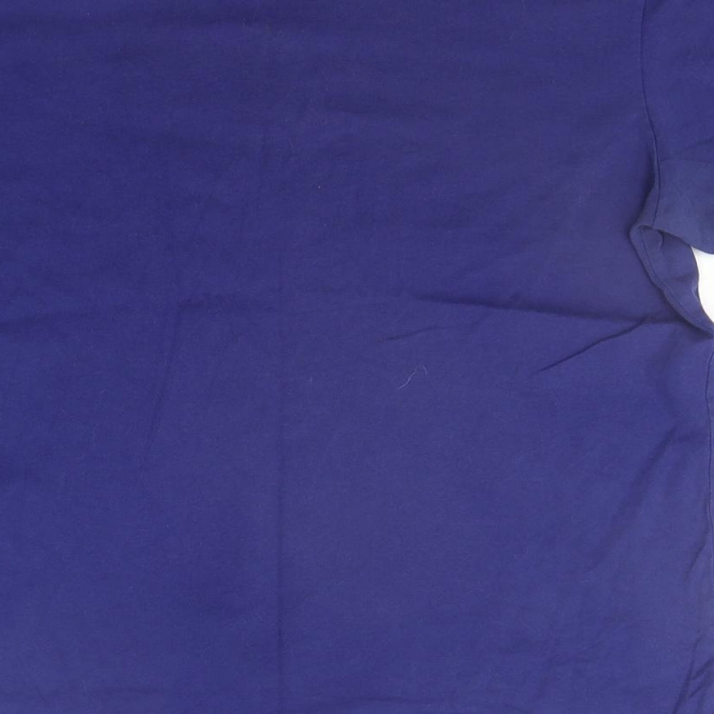 HUGO BOSS Mens Blue    T-Shirt Size L