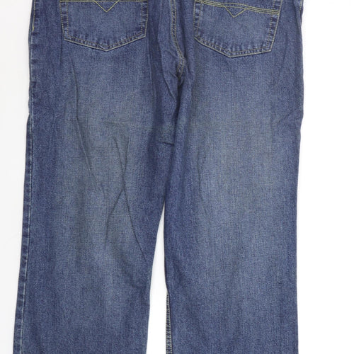George Womens Blue   Straight Jeans Size 40 in L31 in