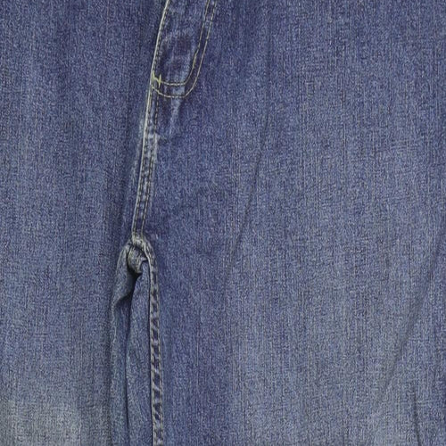 George Womens Blue   Straight Jeans Size 40 in L31 in