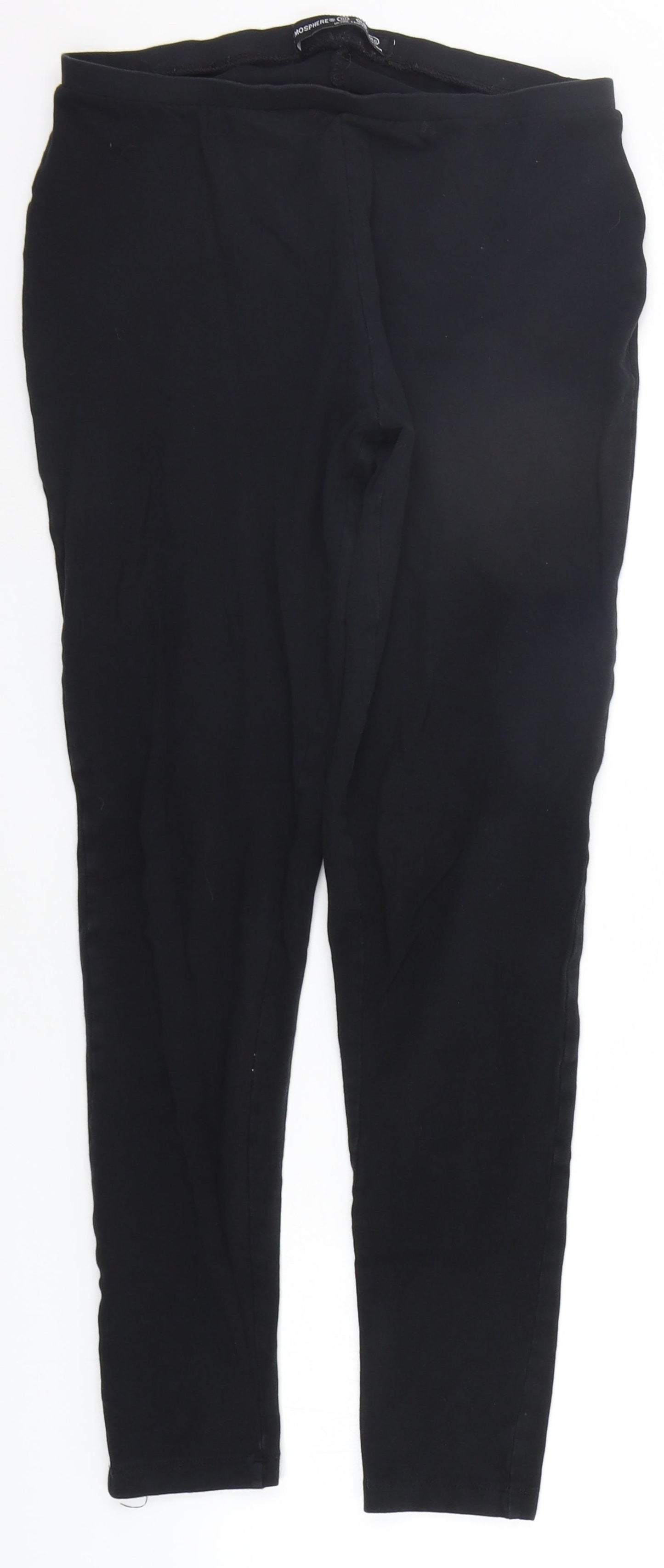 Atmosphere Womens Black   Jegging Leggings Size 10 L24 in
