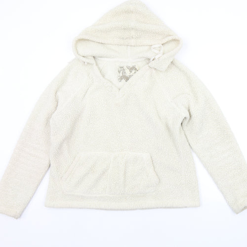 NEXT Womens Beige   Pullover Hoodie Size 12