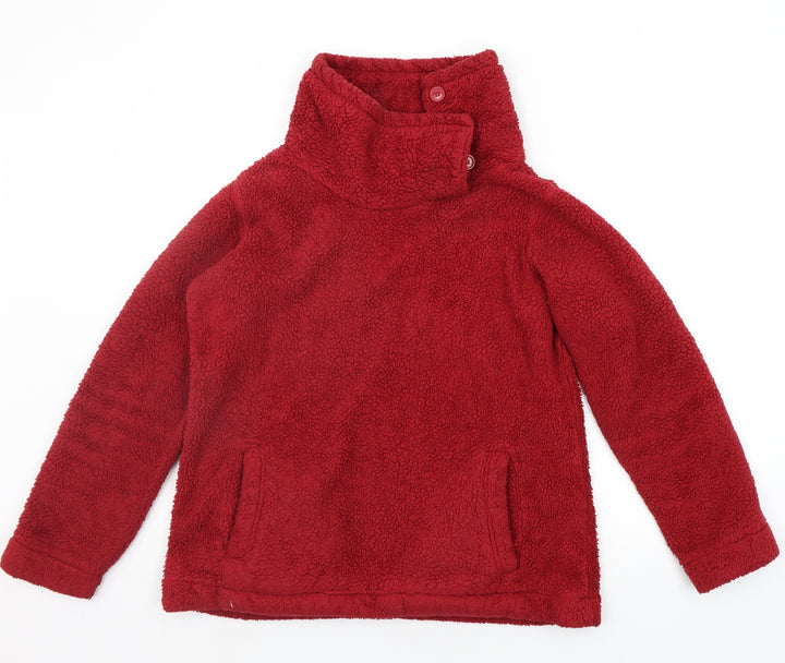 F&F Womens Red Pullover Jumper Size 12