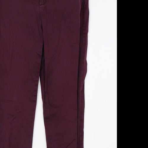 GASP Womens Purple   Trousers  Size 12 L33 in